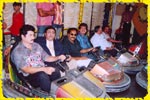Tollywood Actor Mr. Suman enjoying Bumpers Cars with Malik Lakhani, click here to see large picture.