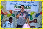 Krazi Chiks celebrating its 8th anniversary with Tollywood actor and sensational Hero Mr. Suman on 14th August, 2005, click here to see large picture.